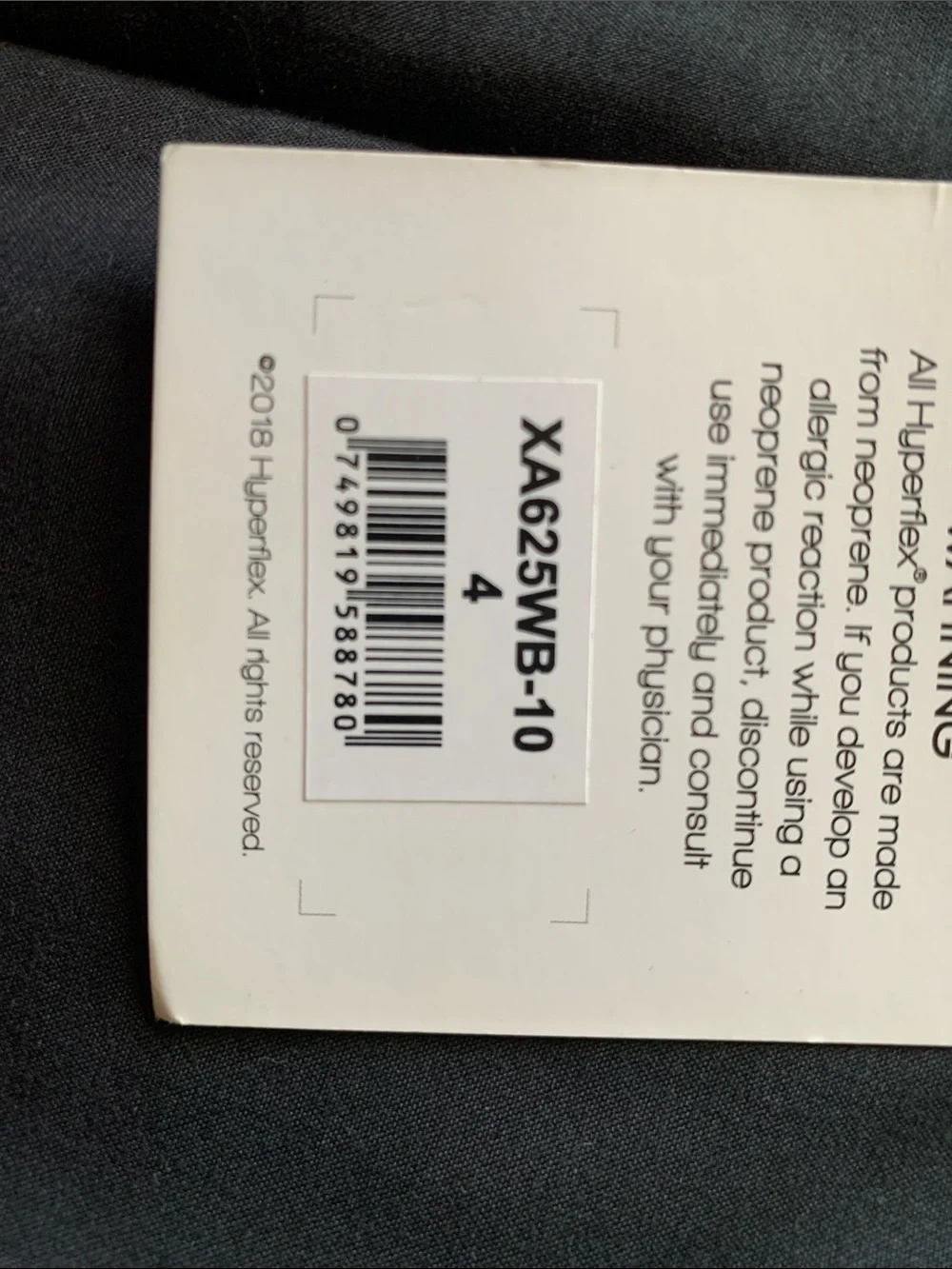 Size 4 Hyperflex Wetsuit